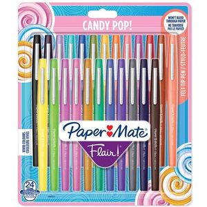 Papermate Flair Candy Pop 24-Blister m Assorted colours