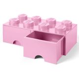 LEGO BRICK DRAWER 8 - LIGHT Paars