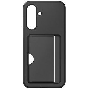 Samsung - Galaxy A56 Hoesje - Zwart - TPU en Siliconen - Met Kaarthouder