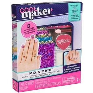Cool Maker - Mix & Mani Foil Nails - Nagelontwerp - Shimmerend - 5 Manicures