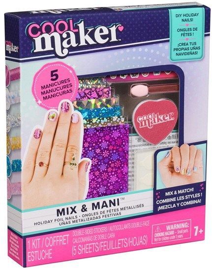 Cool Maker - Mix & Mani Foil Nails - Nagelontwerp - Shimmerend - 5 Manicures