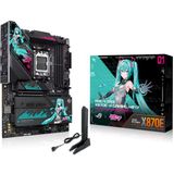ASUS ROG STRIX X870E-H GAMING MIKU WIFI7 Moederbord - AMD X870E - AMD AM5 socket - DDR5 RAM - ATX