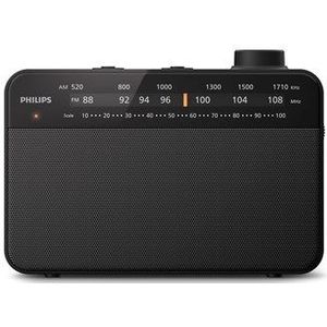 Philips TAR2509/12 - Portable FM/AM radio - AM/FM - Mono - Black