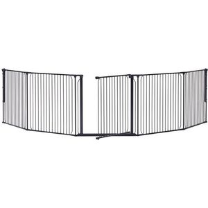 BabyDan CombiFit XXL Safety Gate 90-350 cm black