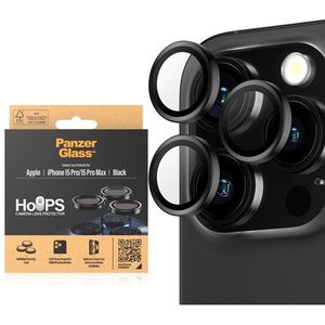 PanzerGlass Hoops Apple iPhone 15 Pro/15 Pro Max Camera Lens Protector Glas