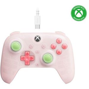 8BitDo Ultimate Mini Wired Xbox Pad Clear Pink - Wired Controller - Microsoft Xbox Series S