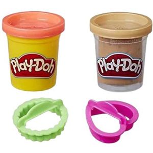 Play-Doh Kitchen Creations Speel Deeg - Rood & Bruine