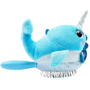 Wet Brush - Narwal - Haarborstel - Blauw - Kindvriendelijk Ontwerp