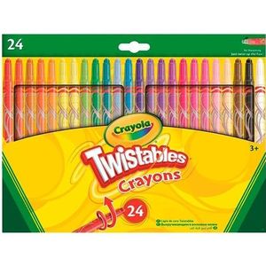 Crayola Twistables Kleurpotloden - 24 STUKS