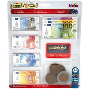 Theo Klein Speelgoedgeld Set - Realistisch Eurogeld voor Rollenspellen - Geschikt voor Kinderen vanaf 3 jaar