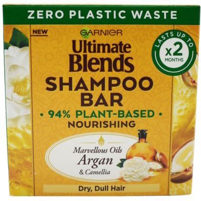 Garnier - Ultimate Blends Argan & Camellia Oil - Shampoo Bar - 60g