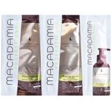 Macadamia - Nourishing Moisture Trio Set - Shampoo - Conditioner - Oliebehandeling - 10ml en 5ml