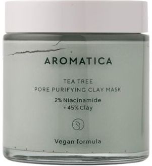 Aromatica Thee Boom Porie Zuiverend Klei Masker - 120 gram