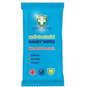 Green Shield antibacteriële doekjes - 15 stuks