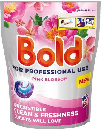 Bold - Pink Blossom - Wascapsules - 50 stuks - Vlekverwijdering - Bloemige Geur
