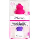 Echte Technieken - Miracle Sponges - Make-up Sponsjes - 2 Stuks