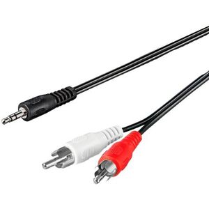 Goobay AUX Adapter Audiokabel - 0.5 m