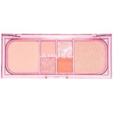 Amuse - Veganistisch Gezichtsmake-uppalet - 02 Peach Glow - 6 Kleuren