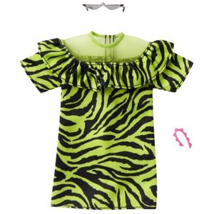 Mattel Barbie Fashion Complete Looks - Zebra Jurk