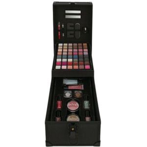 Technic - Portrait Case - Make-up Set - 36 Oogschaduw - 2 Lipgloss Tubes - 12 Lipgloss - 4 Nagellak