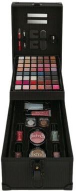 Technic - Portrait Case - Make-up Set - 36 Oogschaduw - 2 Lipgloss Tubes - 12 Lipgloss - 4 Nagellak