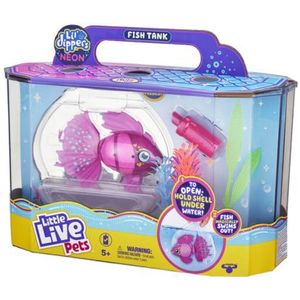 Little Live Pets Lil Dippers Neon Fish Tank Speelset