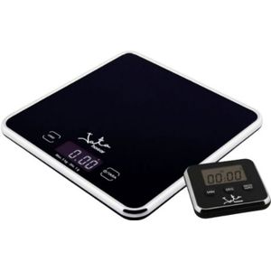 JATA - 730 Jamaica - Keukenweegschaal - Zwart - Max. Gewicht 5kg