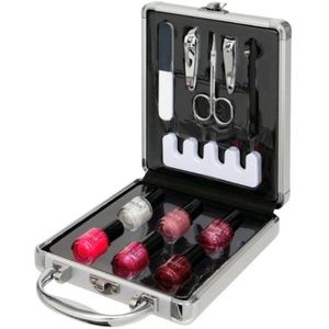 Technic - Nail Beauty Case Kit - Nagelverzorging - Inclusief 6x Nagellakken