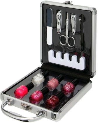 Technic - Nail Beauty Case Kit - Nagelverzorging - Inclusief 6x Nagellakken