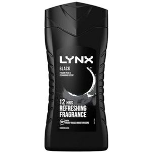 Lynx - Body Wash - Zwart - 225 ml
