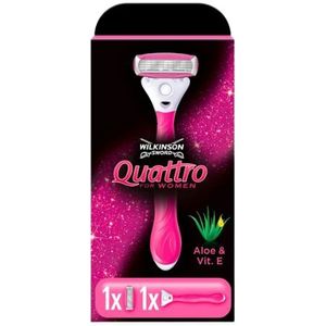 Wilkinson Sword - Quattro For Women - Scheerapparaat - Inclusief Scheermes