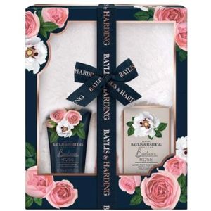 Baylis & Harding Boudoire Rozen Slippers Set