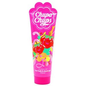 Chupa Chups 2-in-1 Strawberry Swirl Bath & Shower Gel – 236ml
