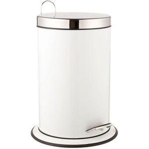 Scandinavian Bathroom 3 Liter Pedalspand - Wit