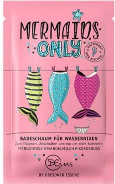 Dresdner Essenz - Mermaids Only - Badzout - 60g - Geur: Pioenroos & Kokosnoot