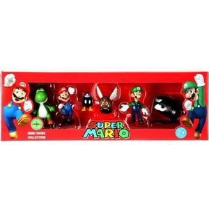 Super Mario - Figuren - Multicolor - 6 Figuren - Geschikt voor Leeftijd 3+