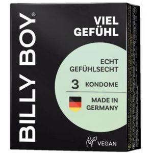 Billy Boy - Viel Gefühl - Condooms - 3 Stuks