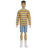 Barbie Ken Fashionista - Oversize gestreepte Shirt