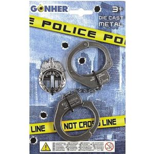 Gonher Politie Handboeien & Badges