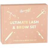 Barry M - Ultimate Lash & Brow Set - Wimpers en Wenkbrauwen - Inclusief Wimperkruller Pincet en Schaar