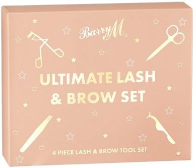Barry M - Ultimate Lash & Brow Set - Wimpers en Wenkbrauwen - Inclusief Wimperkruller Pincet en Schaar