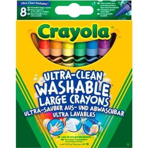 Crayola Ultra-Clean Kleurpotloden - 8 STUKS