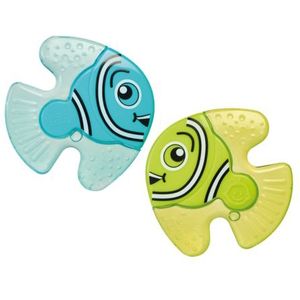Vital Baby SOOTHE Fishy Friends Bidering - Groente & Blauw