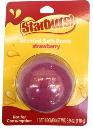 Starburst - Badbom - Aardbei - 1 stuk