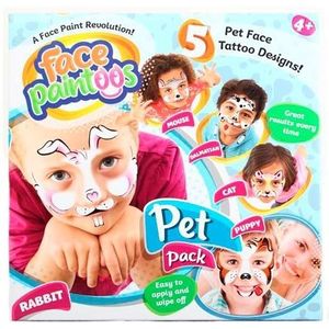 Face Paintoos Pet Pack - 5 STUKS