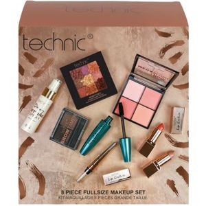Technic - 8 Piece Full Size Make-up Set - Make-up - Multicolor - Diverse Producten