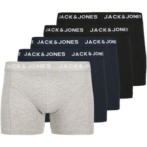 Jack & Jones Boxershorts JACANTHNONY Trunks 5-pack Navy / Black