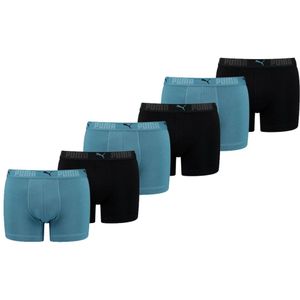 Puma Sport Boxershorts Katoen 6-pack Blue Lagoon Combo