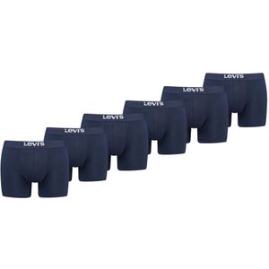 Levi's - Boxershorts - Donkerblauw - 6-pack - Organic Cotton