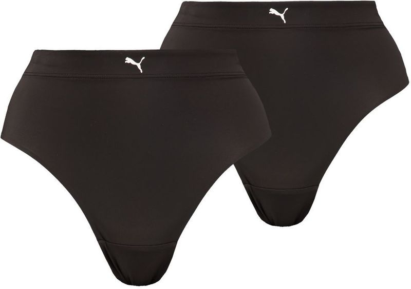 Puma Sport Brazilian High Waist 2-pack Zwart